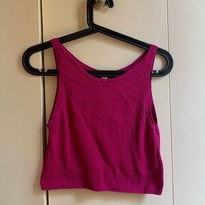 Uniqlo Hot Pink Knit Top